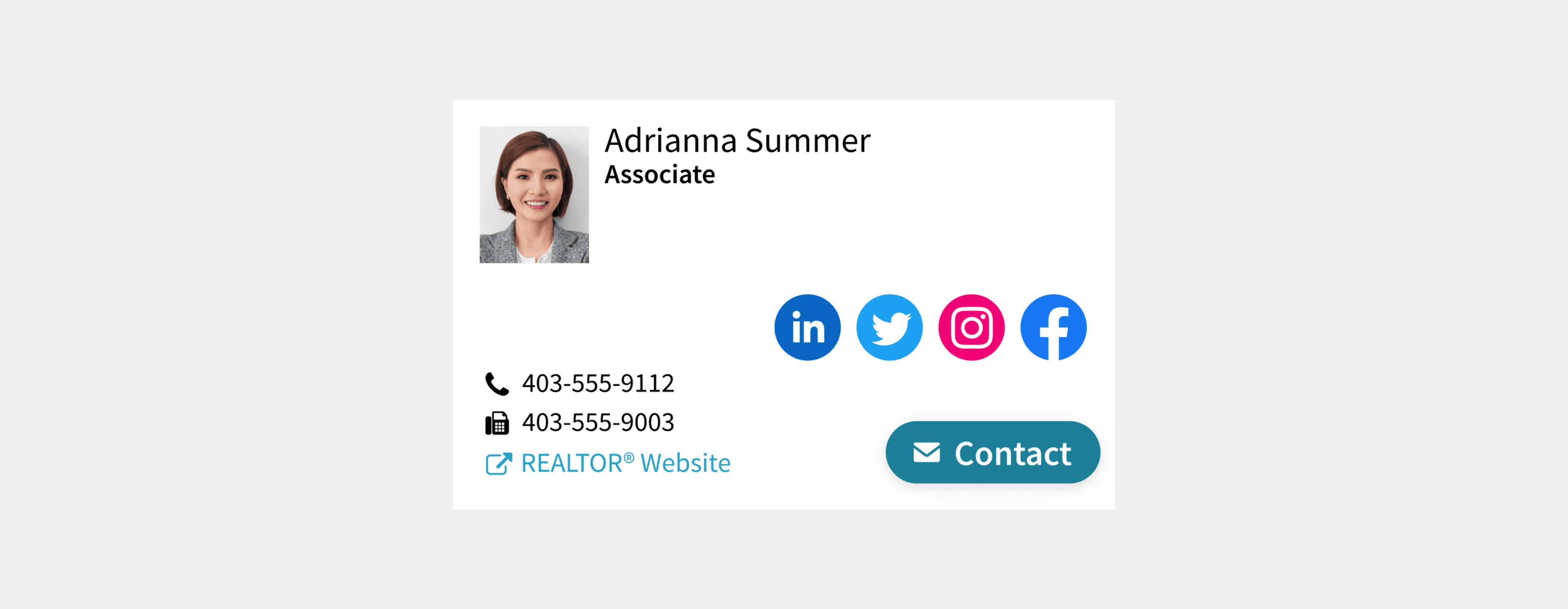 REALTOR.ca Listing Card artifact used as the MVP proof point, showing the component structure and content that needed to survive the handoff.
